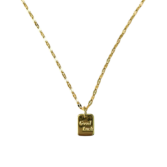 “Good Luck” Lantana Necklace